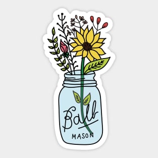 Wild Flowers Sticker